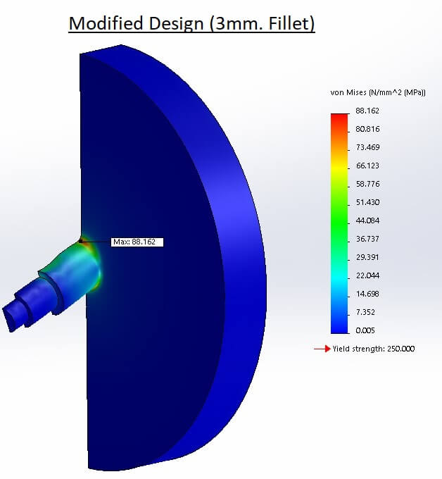 VAL01336-12IN-P-011 3mm Fillet